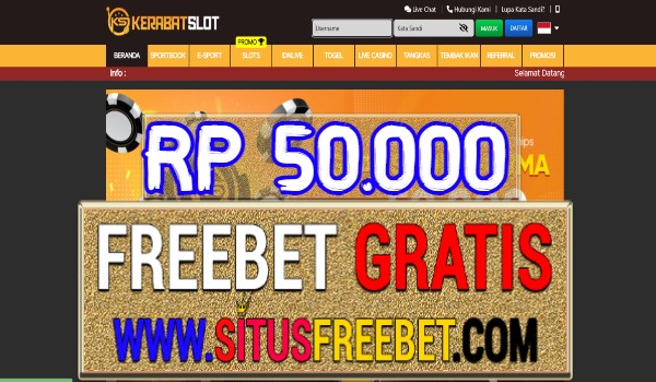 KerabatSlot Freebet Gratis Tanpa Deposit Rp 50.000 KerabatSlot Freebet Gratis Tanpa Deposit Rp 50.000