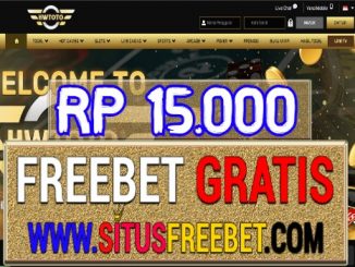 HWToto Freebet Gratis Tanpa Deposit Rp 15.000