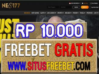 Neo177 Freebet Gratis Tanpa Deposit Rp 10.000