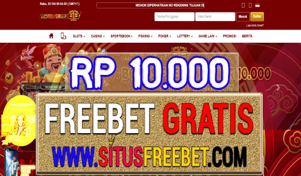 MPOHoki88 Freebet Gratis Tanpa Deposit Rp 10.000 MPOHoki88 Freebet Gratis Tanpa Deposit Rp 10.000