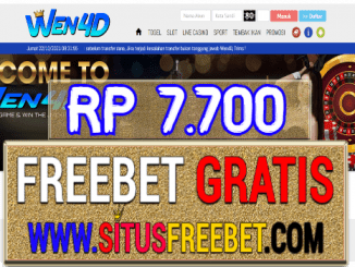 WEN4D Freebet Gratis Tanpa Deposit Rp 7.700