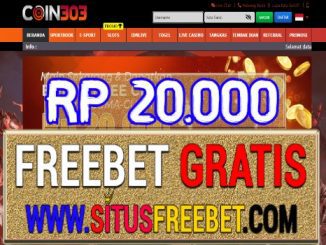 Coin303 Freebet Gratis Tanpa Deposit Rp 20.000