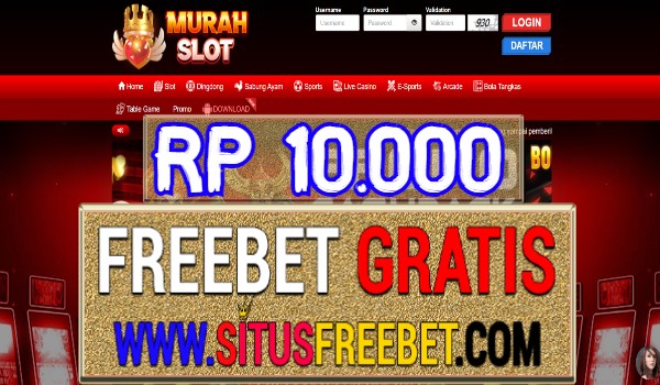MurahSlot Freebet Gratis Tanpa Deposit Rp 10.000 MurahSlot Freebet Gratis Tanpa Deposit Rp 10.000