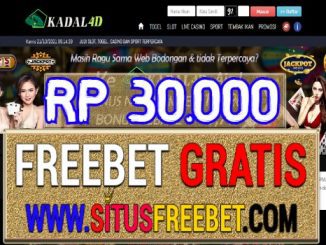 Kadal4D Freebet Gratis Tanpa Deposit Rp 30.000