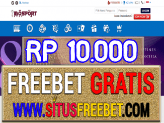 IBOSport Freebet Gratis Tanpa Deposit Rp 10.000