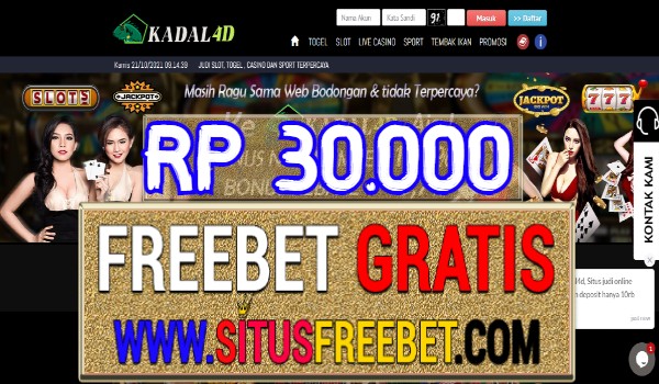 Kadal4D Freebet Gratis Tanpa Deposit Rp 30.000 Kadal4D Freebet Gratis Tanpa Deposit Rp 30.000