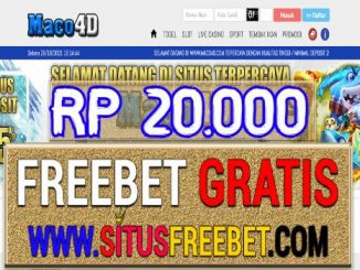 Maco4D Freebet Gratis Tanpa Deposit Rp 20.000