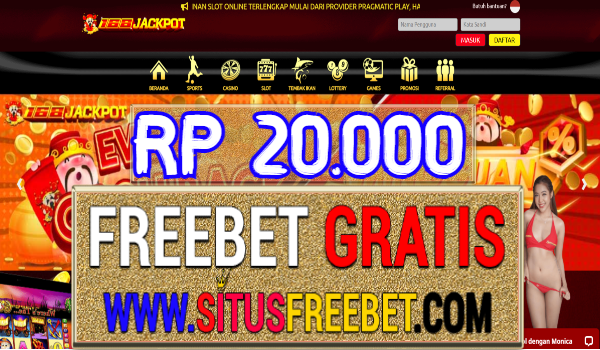 168Jackpot Freebet Gratis Tanpa Deposit Rp 20.000 168Jackpot Freebet Gratis Tanpa Deposit Rp 20.000
