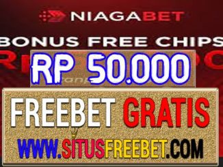 NiagaBet Freebet Gratis Tanpa Deposit Rp 50.000