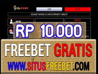 JimSlot Freebet Gratis Tanpa Deposit Rp 10.000