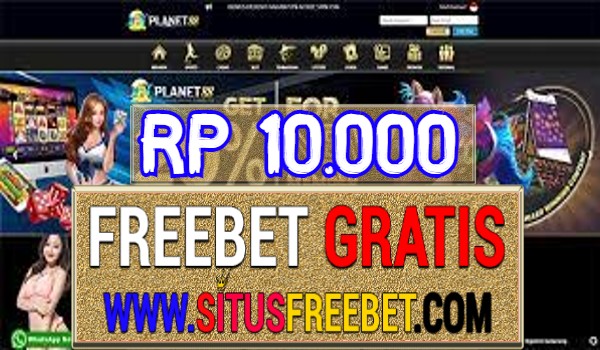 Planet88 Freebet Gratis Tanpa Deposit Rp 10.000 Planet88 Freebet Gratis Tanpa Deposit Rp 10.000