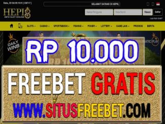 Hepi8 Freebet Gratis Tanpa Deposit Rp 10.000