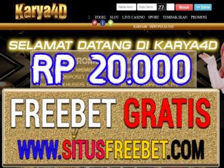 Karya4D Freebet Gratis Tanpa Deposit Rp 20.000