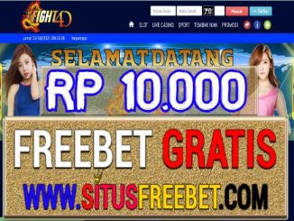 Fight4D Freebet Gratis Tanap Deposit Rp 10.000
