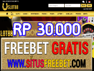USlot88 Freebet Gratis Tanpa Deposit Rp 30.000