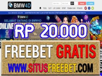 BMW4D Freebet Gratis Tanpa Deposit Rp 20.000