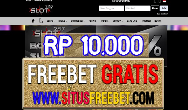 Slot757 Freebet Gratis Tanpa Deposit Rp 10.000 Slot757 Freebet Gratis Tanpa Deposit Rp 10.000