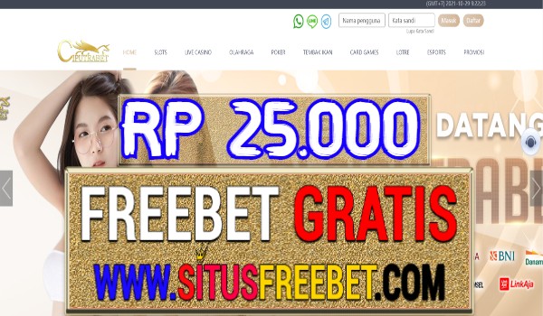 CiputraBet Freebet Gratis Tanpa Deposit Rp 25.000 CiputraBet Freebet Gratis Tanpa Deposit Rp 25.000