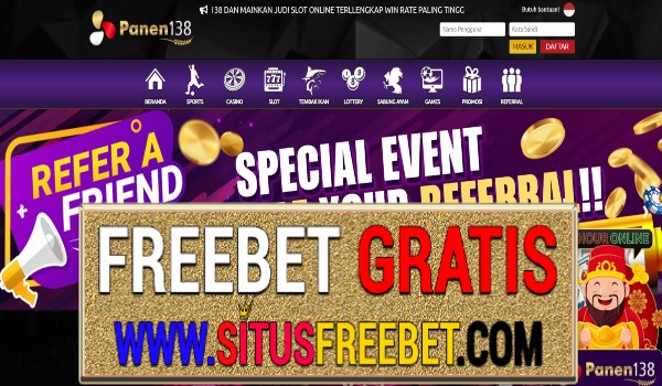 Panen138 Bonus Freespin Slot 30% Panen138 Bonus Freespin Slot 30%