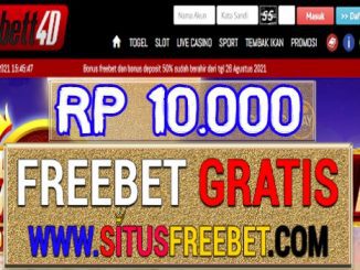 Bett4D Freebet Gratis Tanpa Deposit Rp 10.000
