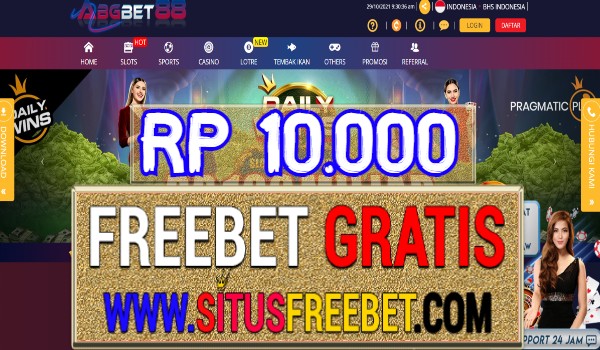 ABGBet88 Freebet Gratis Tanpa Deposit Rp 10.000 ABGBet88 Freebet Gratis Tanpa Deposit Rp 10.000