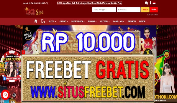 QQSLOT Freebet Gratis Tanpa Deposit Rp 10.000 QQSLOT Freebet Gratis Tanpa Deposit Rp 10.000