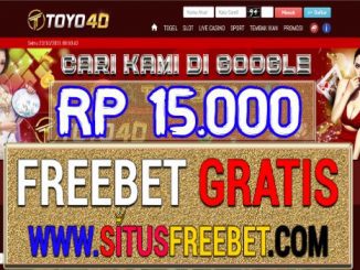 TOYO4D Freebet Gratis Tanpa Deposit Rp 10.000