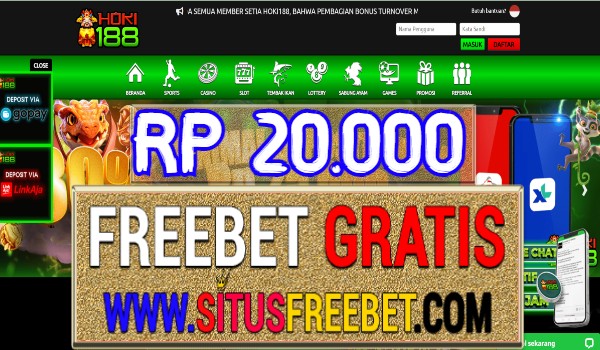 Hoki188 Freebet Gratis Tanpa Deposit Rp 20.000 Hoki188 Freebet Gratis Tanpa Deposit Rp 20.000