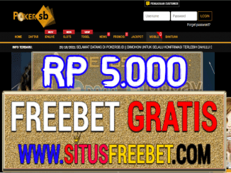 PokerSB Freechip Gratis Tanpa Deposit Rp 5.000