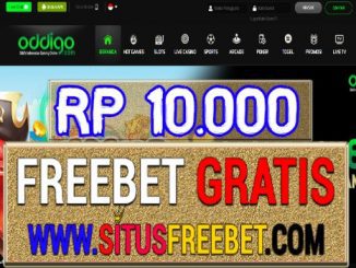 ODDIGO Freebet Gratis Tanpa Deposit Rp 10.000