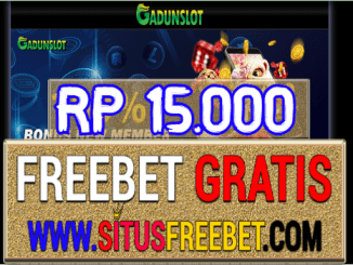 MenuSlot Freebet Gratis Tanpa Deposit Rp 15.000