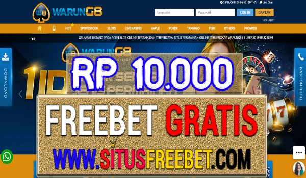 Warung8 Freebet Gratis Tanpa Deposit Rp 10.000 Warung8 Freebet Gratis Tanpa Deposit Rp 10.000