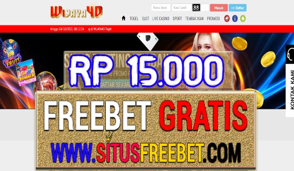 Wijaya4D Freebet Gratis Tanpa Deposit Rp 15.000 Wijaya4D Freebet Gratis Tanpa Deposit Rp 15.000