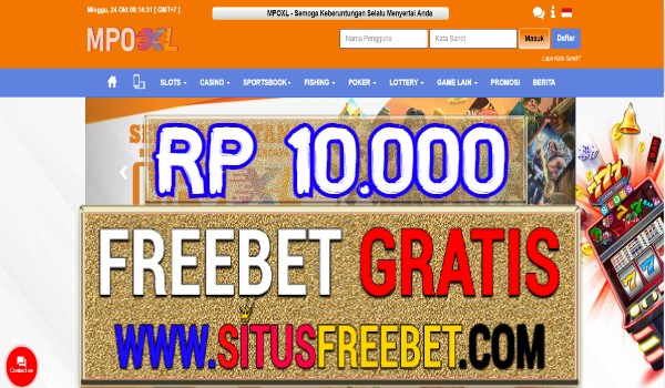MPOXL Freebet Gratis Tanpa Deposit Rp 10.000 MPOXL Freebet Gratis Tanpa Deposit Rp 10.000