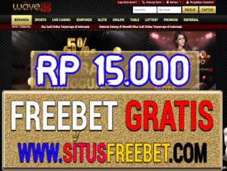 Wave88 Freebet Gratis Tanpa Deposit Rp 15.000