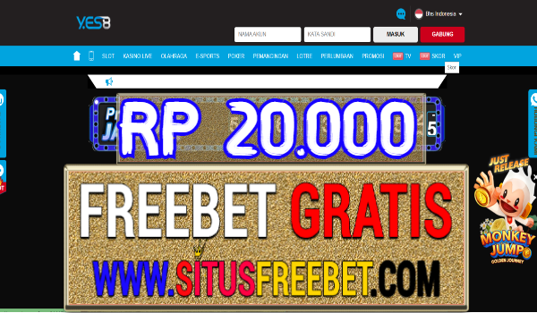 Yes8Indo Freebet Gratis Gratis Tanpa Deposit Rp 20.000 Yes8Indo Freebet Gratis Gratis Tanpa Deposit Rp 20.000