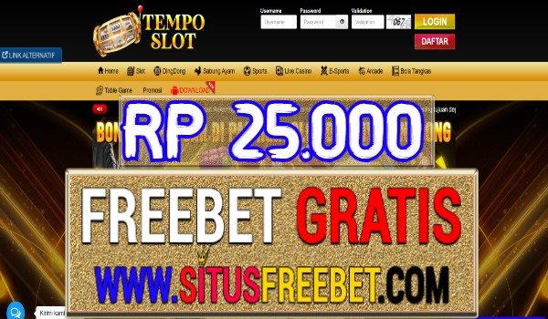 TempoSlot Freebet Gratis Tanpa Deposit Rp 25.000 TempoSlot Freebet Gratis Tanpa Deposit Rp 25.000