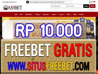 AS9Bet Freebet Gratis Tanpa Deposit Rp 10.000