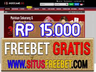 IndoGame Freebet Gratis Tanpa Deposit Rp 15.000