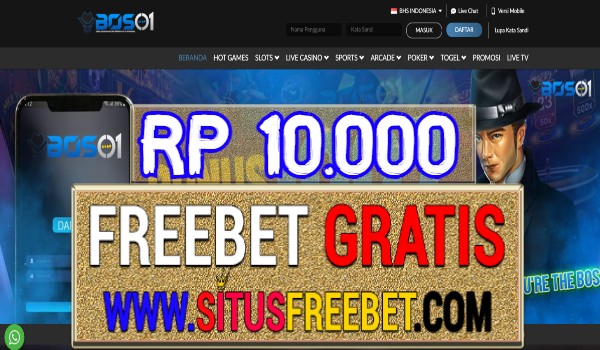 BOS01 Freebet Gratis Tanpa Deposit Rp 10.000 BOS01 Freebet Gratis Tanpa Deposit Rp 10.000