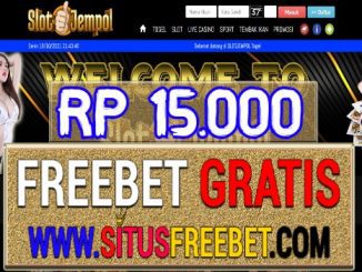 SlotJempol Freebet Gratis Tanpa Deposit Rp 15.000