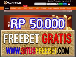 MegaHoki88 Freebet Gratis Tanpa Deposit Rp 50.000