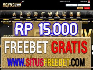 Bonus138 Freebet Gratis Tanpa Deposit Rp 15.000
