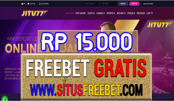 Jitu77 Freebet Gratis Tanpa Deposit Rp 15.000Jitu77 Freebet Gratis Tanpa Deposit Rp 15.000 Jitu77 Freebet Gratis Tanpa Deposit Rp 15.000