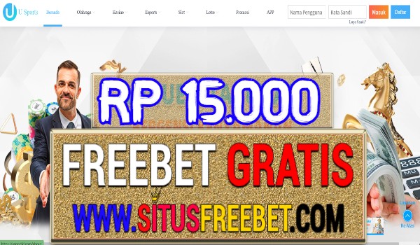 USports Freebet Gratis Tanpa Deposit Rp 15.000 USports Freebet Gratis Tanpa Deposit Rp 15.000