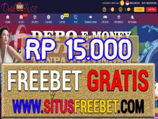 DETIKSLOT FREEBET GRATIS TANPA DEPOSIT RP 15.000