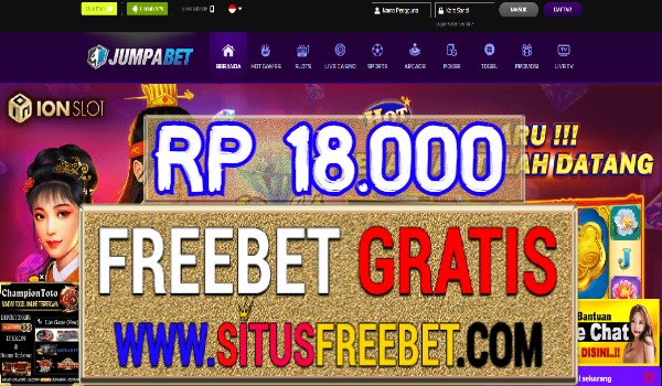 JUMBABET Freebet Gratis Tanpa Deposit Rp 18.000 JUMBABET Freebet Gratis Tanpa Deposit Rp 18.000