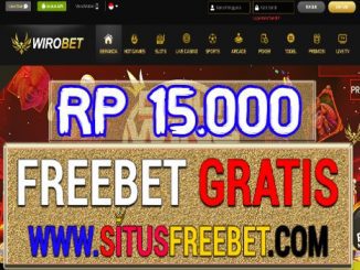 WiroBet Freebet Gratis Tanpa Deposit Rp 15.000