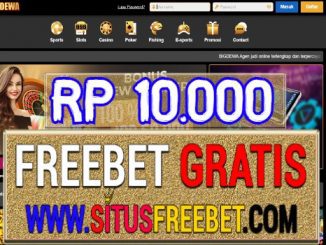 BigDEwa Freebet Gratis Tanpa Deposit Rp 10.000