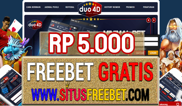 Duo4D Freebet Gratis Rp 5.000 Tanpa Deposit Duo4D Freebet Gratis Rp 5.000 Tanpa Deposit